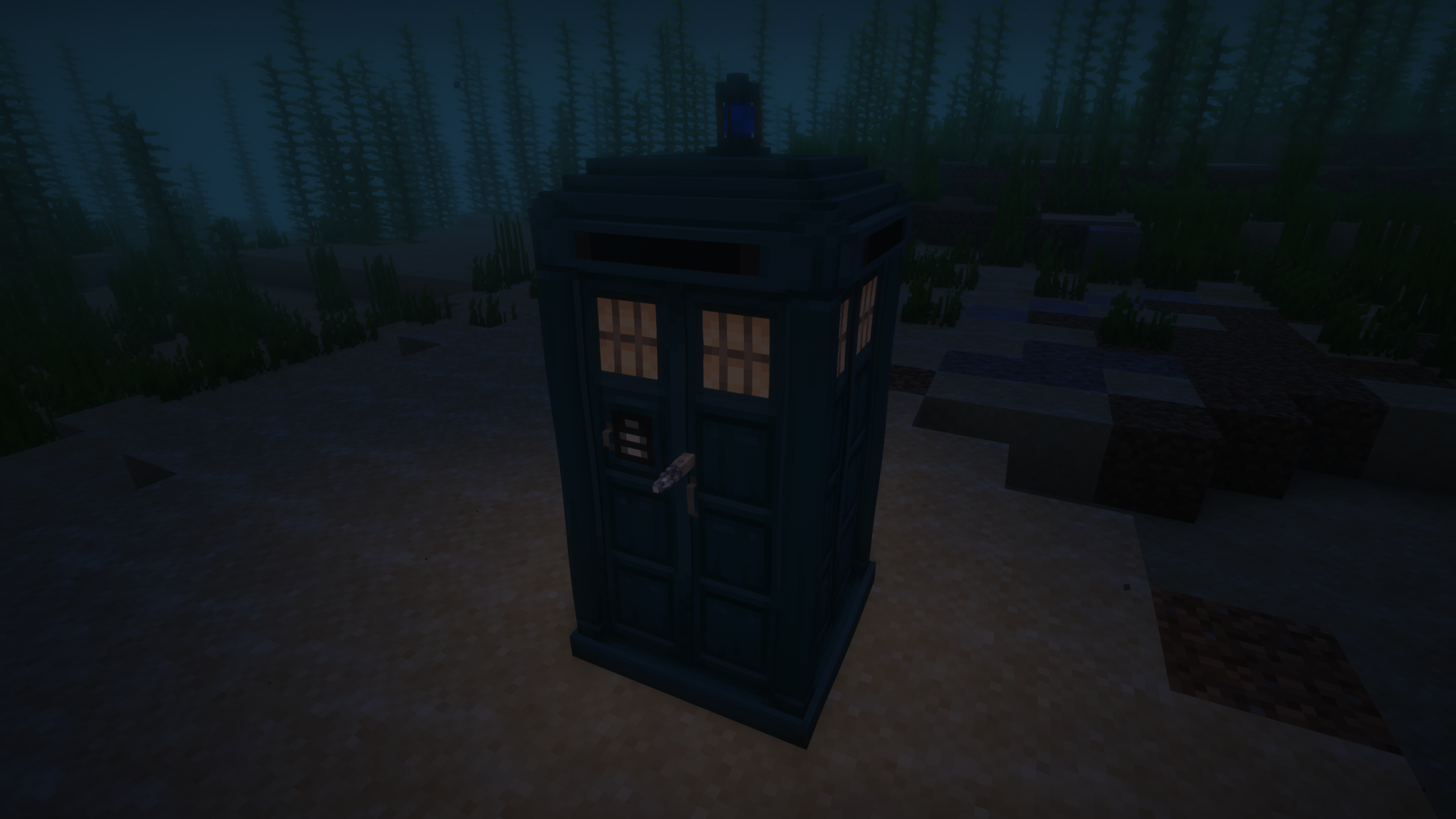 TARDIS Repairing with Sonic Screwdriver